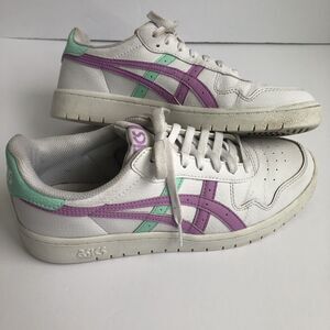Womens Asics‎ Japan S Athletic Shoes Sz 9 Used White Lavender Glow